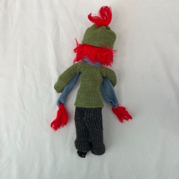 Vintage Christmas Caroler Dolls Made In Hong Kong 11" - Picture 5 of 10